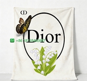 Dior Throw Blankets